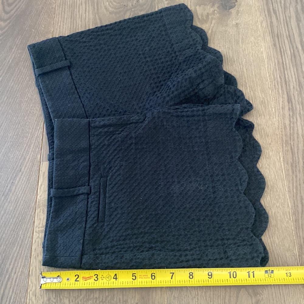 5/$10 Loft black cotton shorts Women’s size 00 - Picture 6 of 8